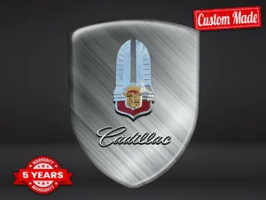 Cadillac Calcomanías Silicona Limitadas Tuning Logo Cúpula Carreras ST